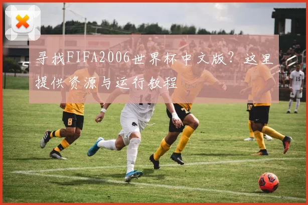 寻找FIFA2006世界杯中文版?这里提供资源与运行教程