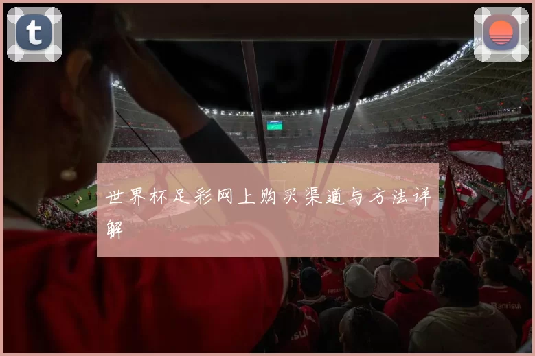 世界杯足彩网上购买渠道与方法详解