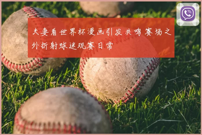 夫妻看世界杯漫画引发共鸣 赛场之外折射球迷观赛日常